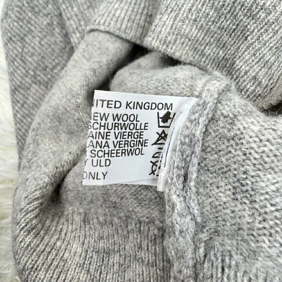 Burberrys Sweater Vintage Pure Lambswool Unisex - Picture 10 of 12